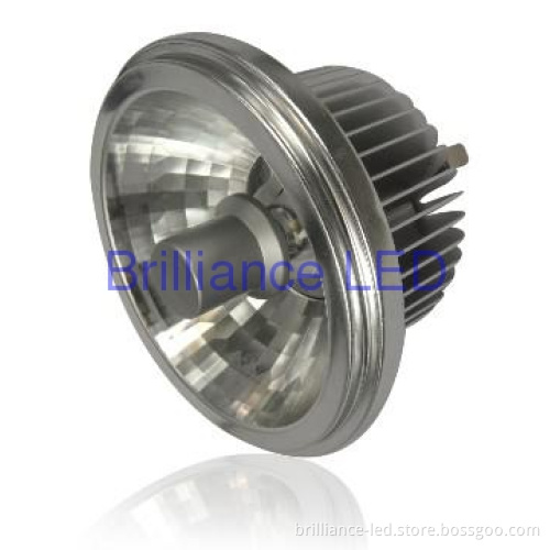 17W 111mm LED Spotlight, CDM-R/AR111 Spotlight E27 10 ° Beam Angle